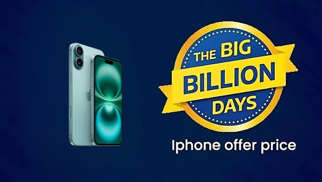 Flipkart Big Billion Days 2025: Massive Discounts on iPhone 16 Series Grab Huge Savings This Diwali