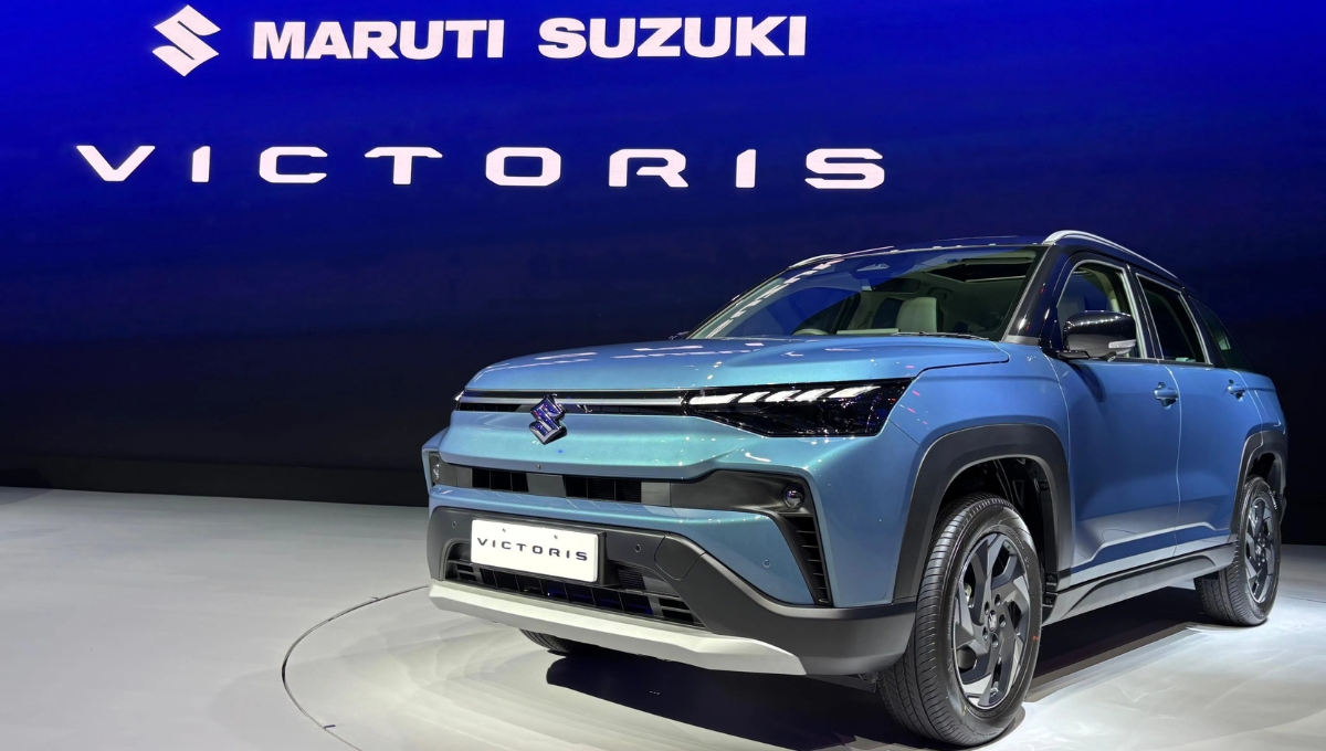 Full Tank, 1200km Drive, Maruti Victoris SUV Launched with Hybrid Tech at ₹12.5 Lakh