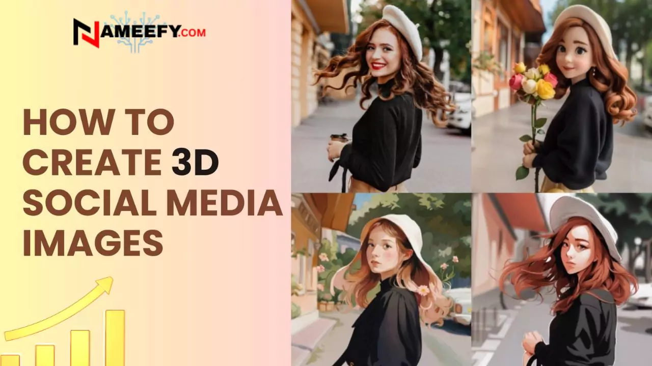 How To Create 3d Social Media Images In Hindi