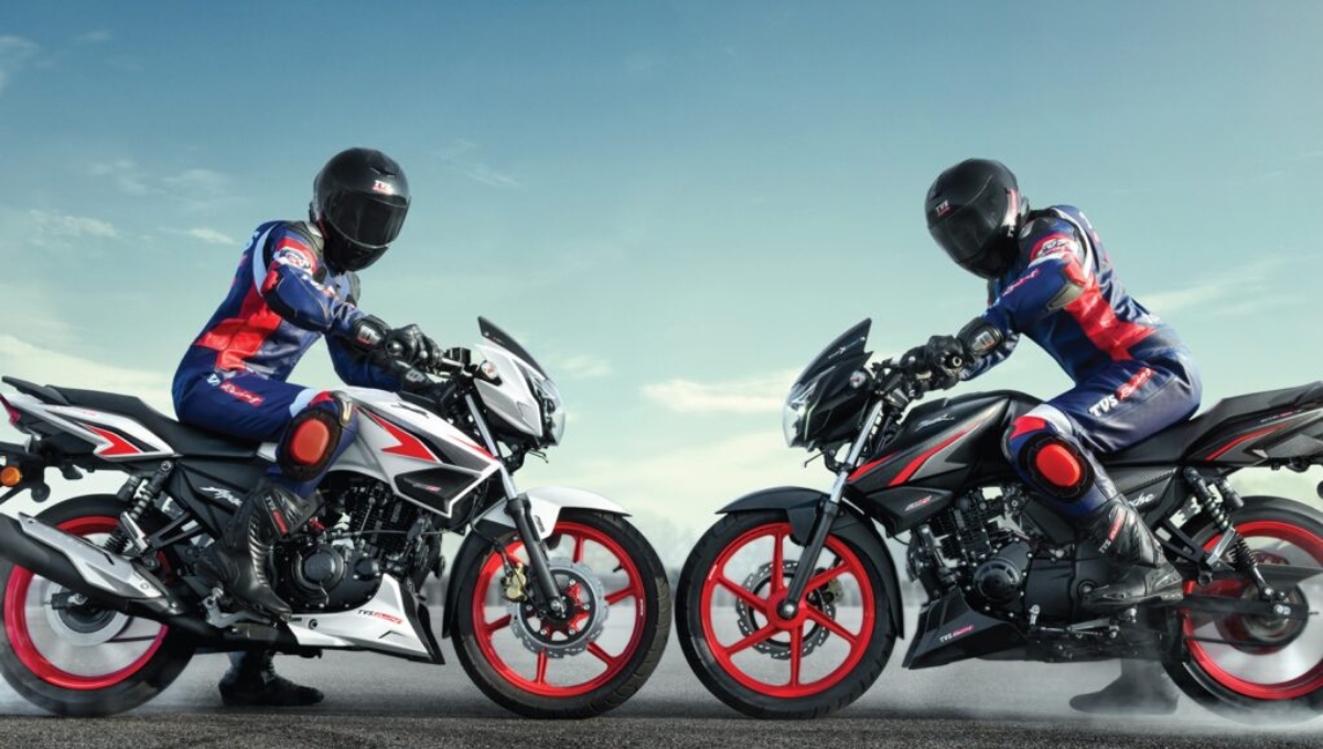 नई TVS Apache RTR 160: 159.7cc पावर, LED लाइट्स और 5 साल वारंटी के साथ में