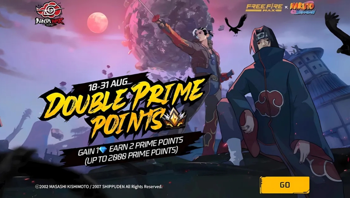 Double Prime Points Free Fire खिलाड़ियों के लिए नया रोमांचक इवेंट