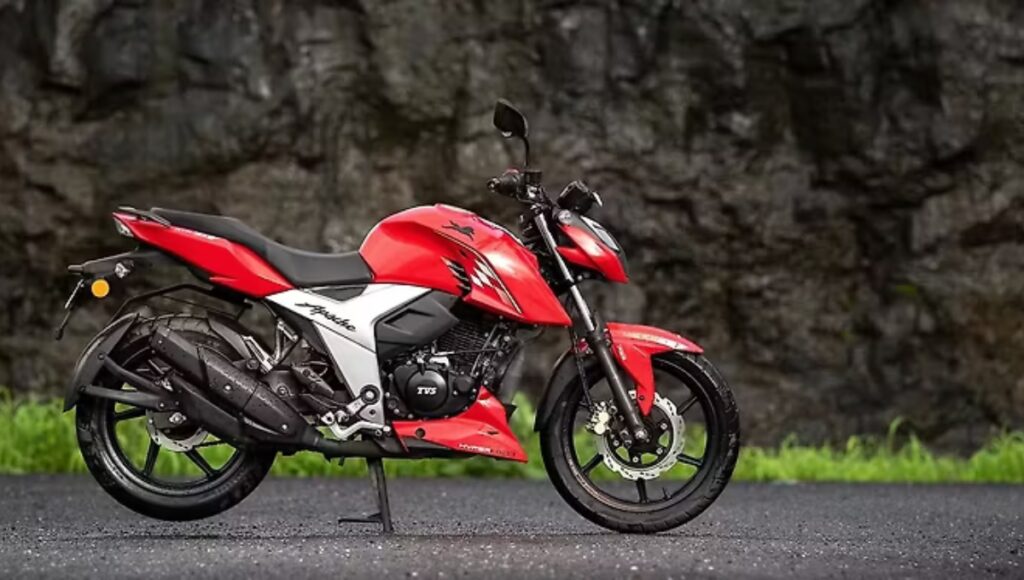नई TVS Apache RTR 160: 159.7cc पावर, LED लाइट्स और 5 साल वारंटी के साथ में