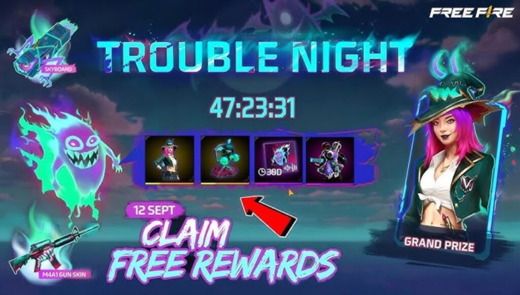 Hello Trouble Ring Event Free Fire में मिल रहे धमाकेदार रिवॉर्ड्स