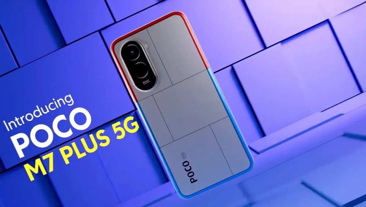 Xiaomi Poco M7 Plus: 7000mAh बैटरी, 50MP कैमरा और ₹18,999 की कीमत में जबरदस्त फीचर्स