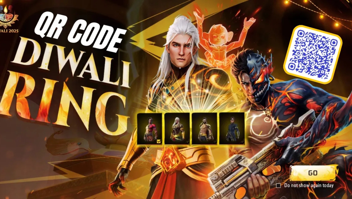 Free Fire Flame Arena Ring Event 2025: QR Code से पाओ Flame Edge Bundle और Rare Skins फ्री में
