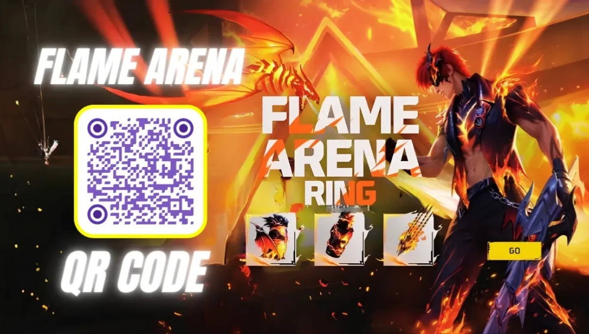 Free Fire Flame Arena Ring Event: फ्री रिवॉर्ड्स लूटने का शानदार मौका, QR Code से पाएं एक्सक्लूसिव बंडल्स