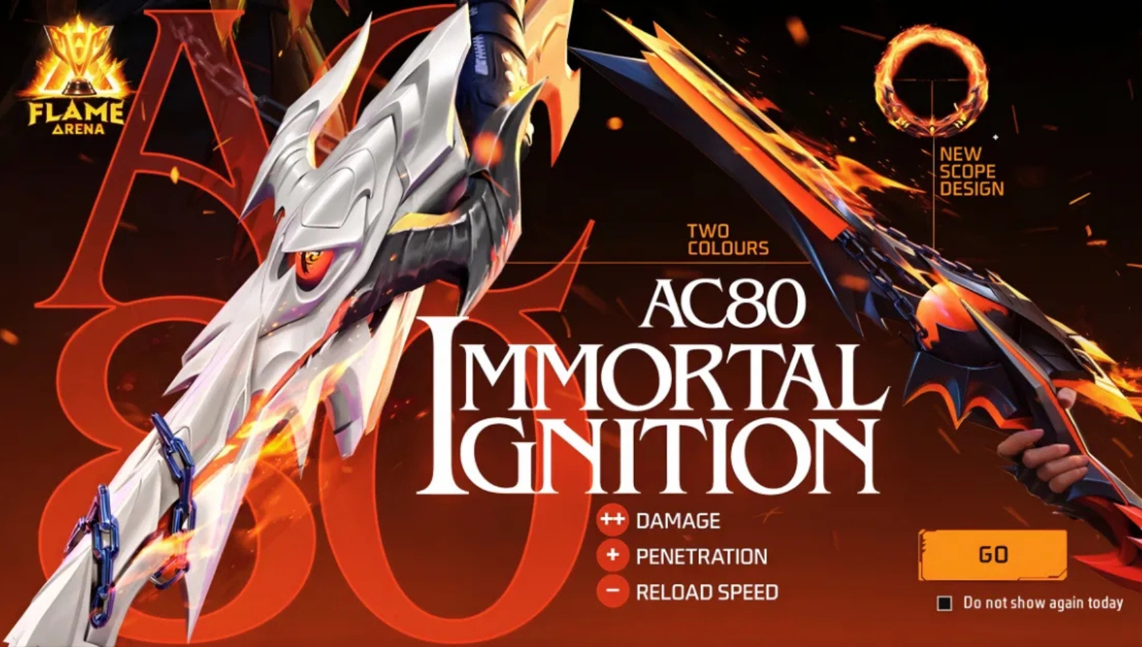 Free Fire AC80 Immortal Ignition Event 2025: Luck Royale में जीतें Rare गन स्किन और प्रीमियम आइटम्स