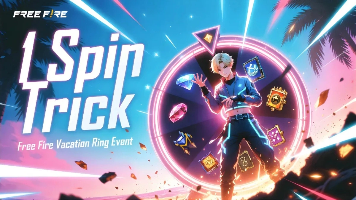 Free Fire Vacation Ring Event 1