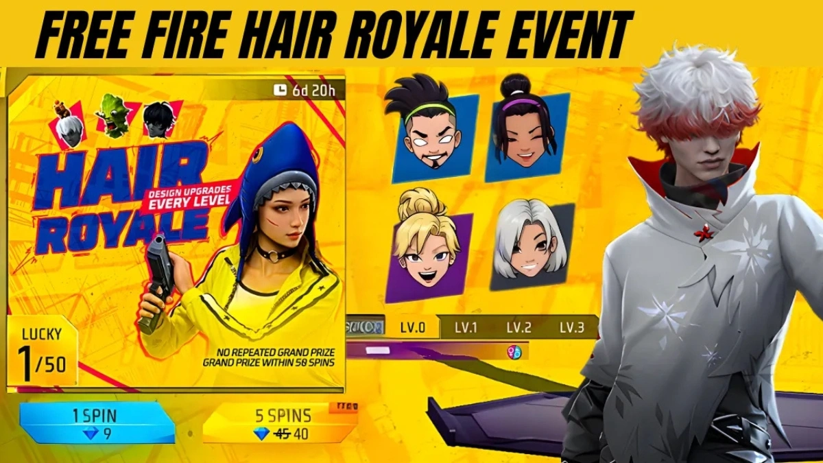 Free Fire Hair Royale Event