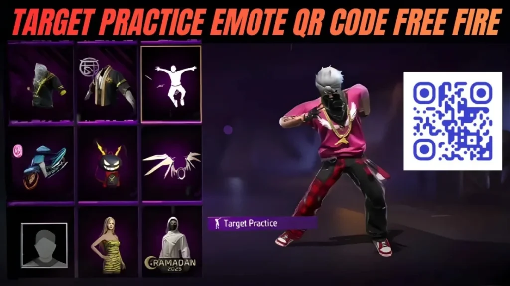 Target Practice Emote QR Code