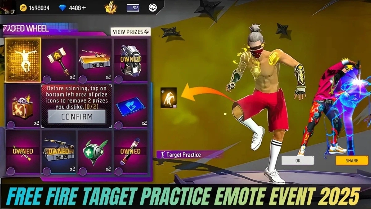 Target Practice Emote Event