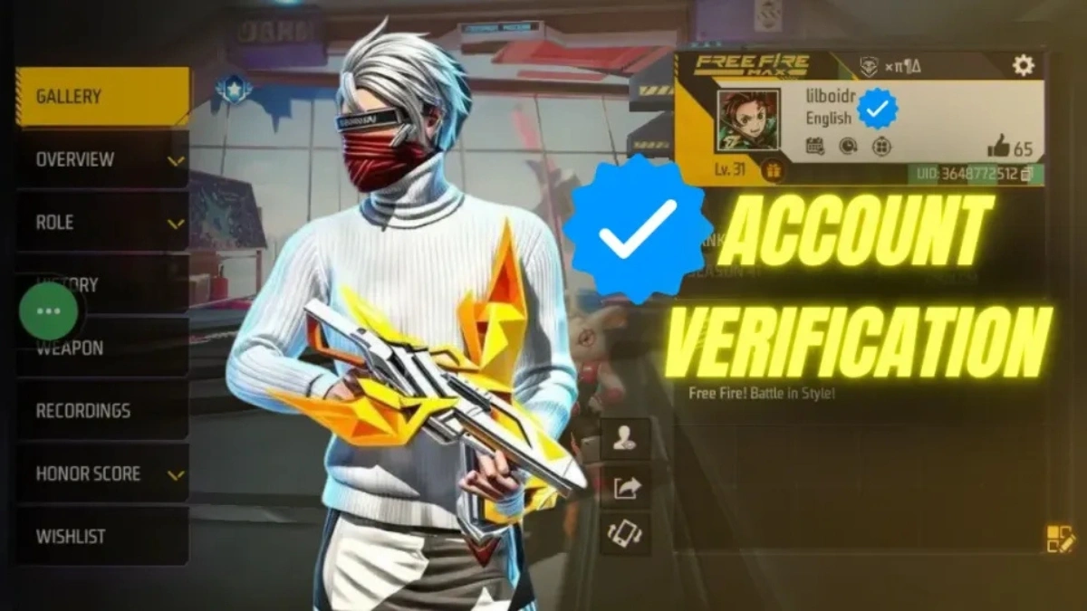 Free Fire Account Verification ID