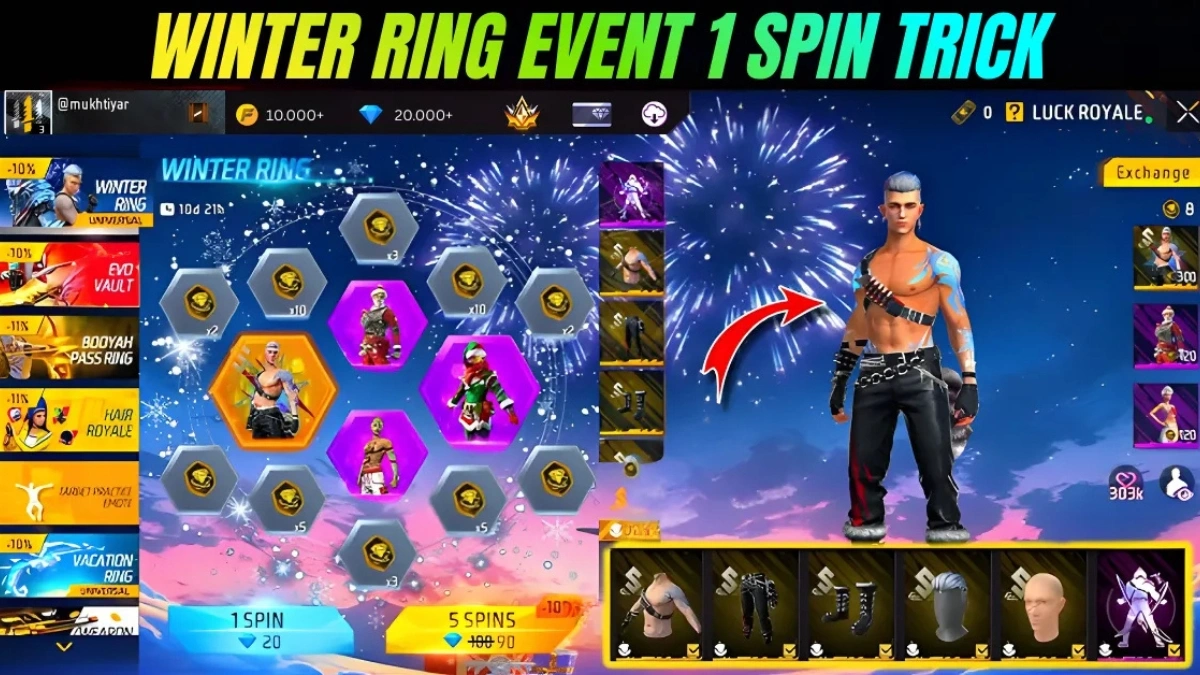 Winter Ring Event 1 Spin Trick