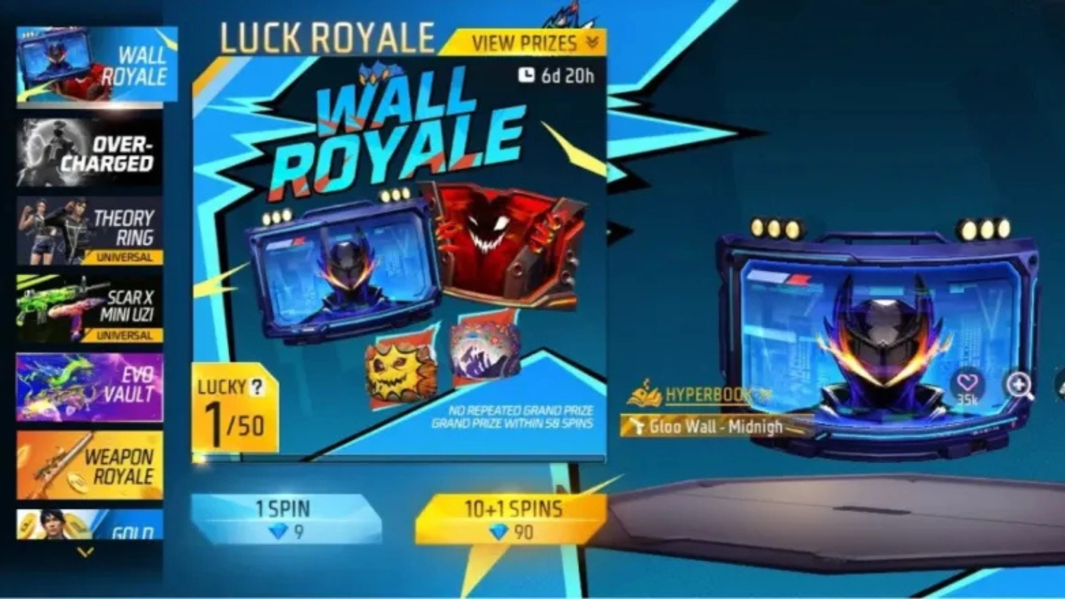 Wall Royale Event