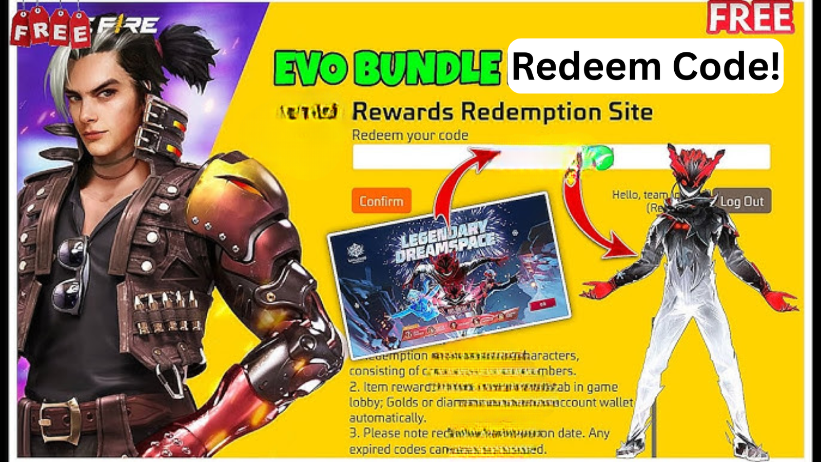 Free Fire Evo Bundle Redeem Code सच या झूठ? फ्री Evo Bundle की पूरी सच्चाई