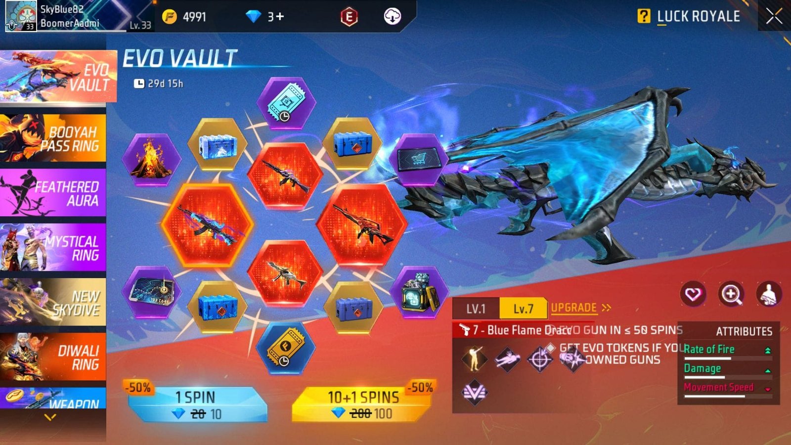 Free Fire जनवरी से अप्रैल Bye Pass लीक: नए Evo Guns, Evo Vault Event और OB52 अपडेट