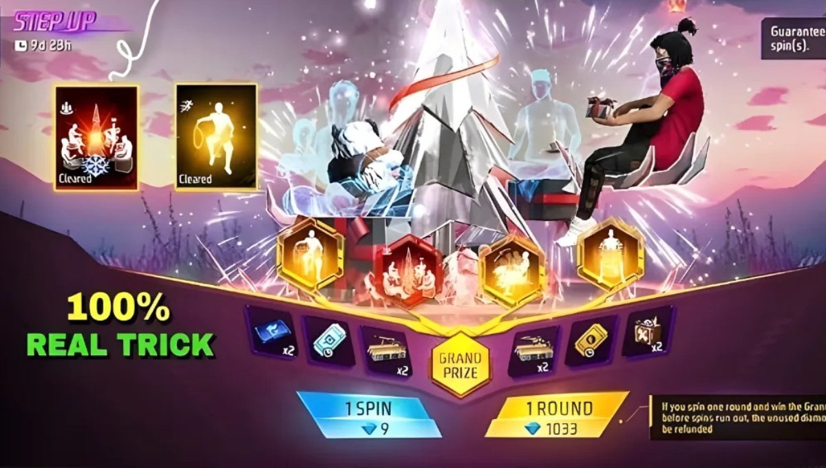 Free Fire Step Up Emote Event