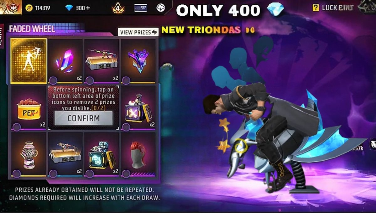 Free Fire Spring Rocker Emote