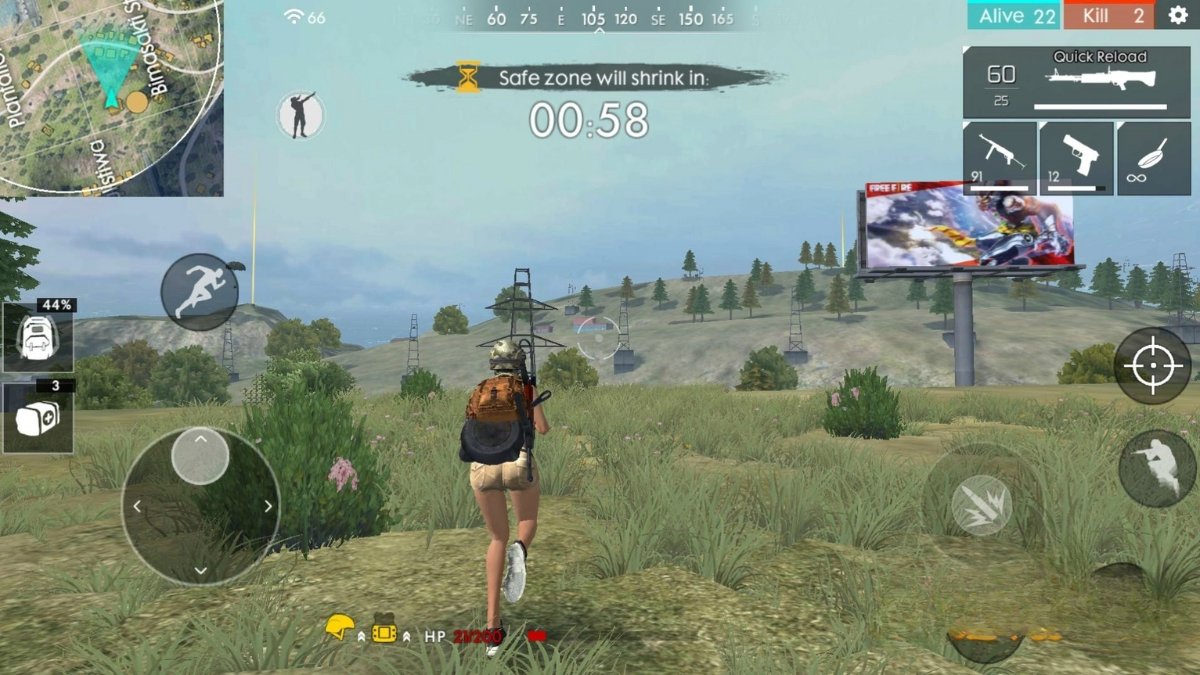 Free Fire Surfboard Glitch