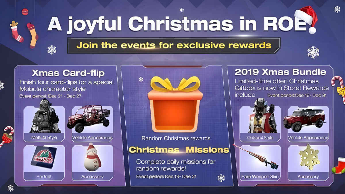 Free Fire Christmas Event 2025