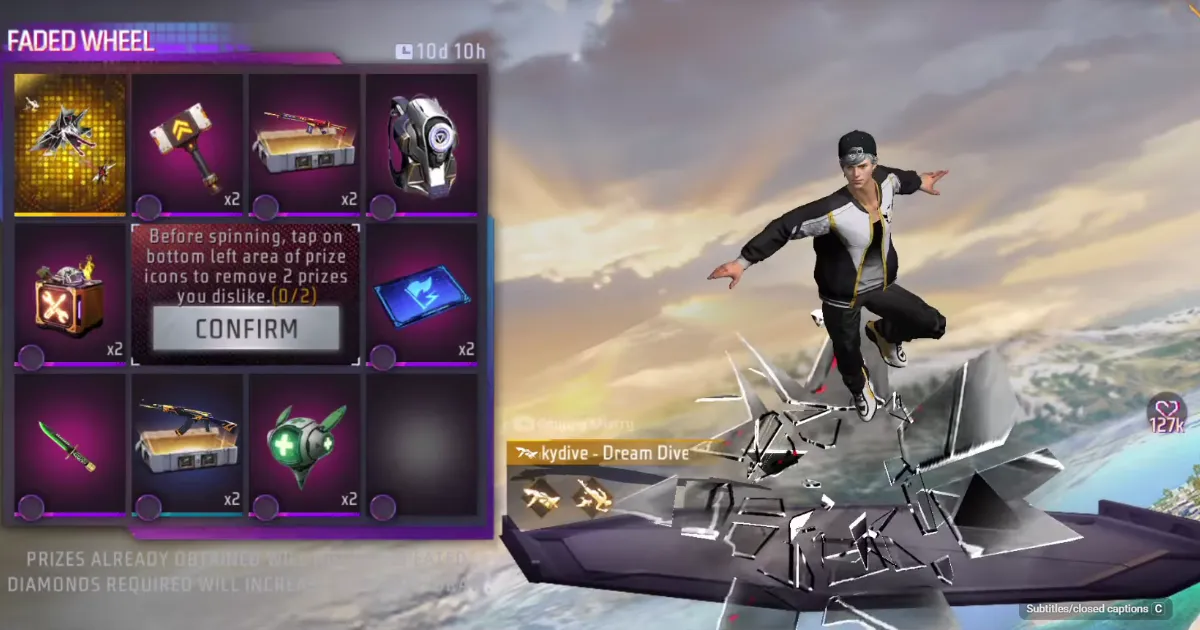 Free Fire Dream Dive Event