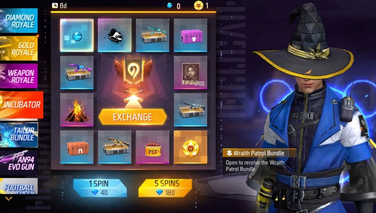Free Fire Mythic Bundle