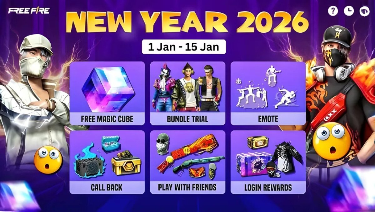 Free Fire Happy New Year Gift