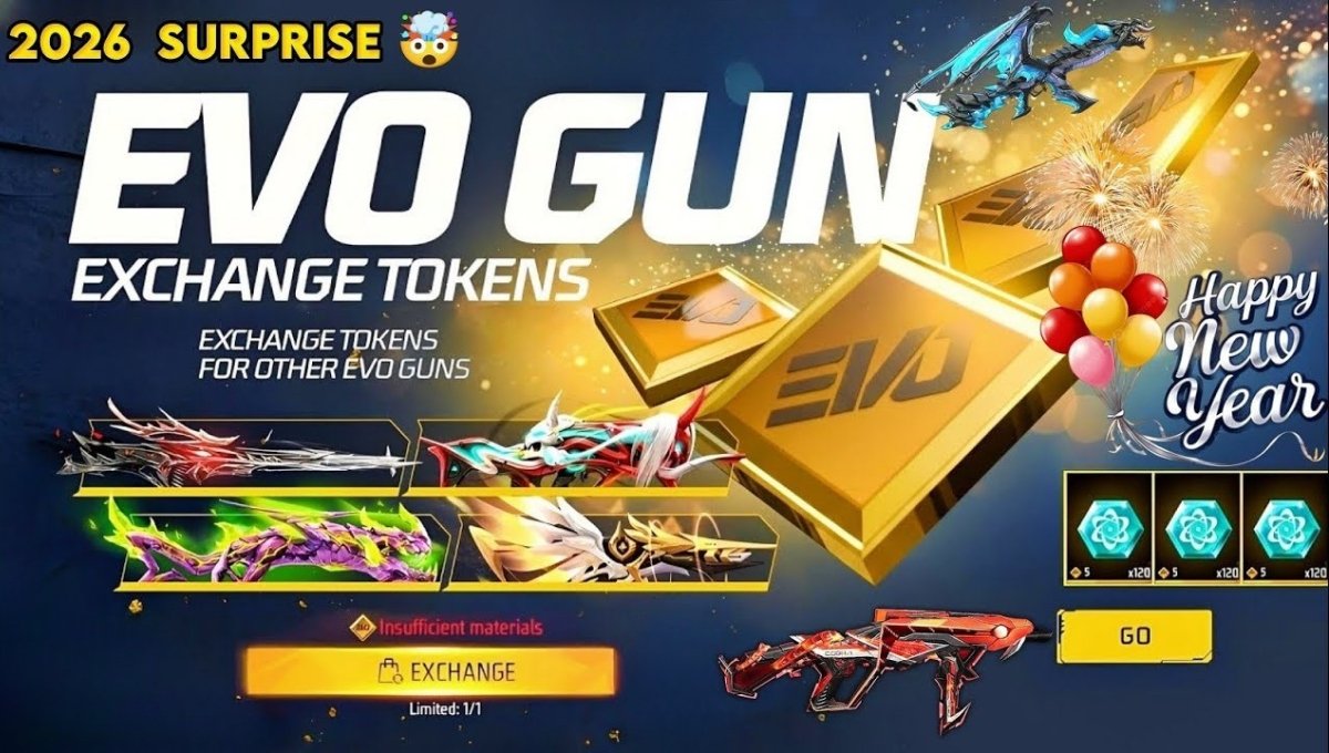 Free Fire Evo Weapon Universal Token