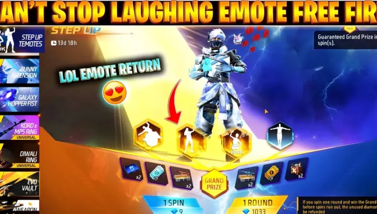 Free Fire Step Up Event