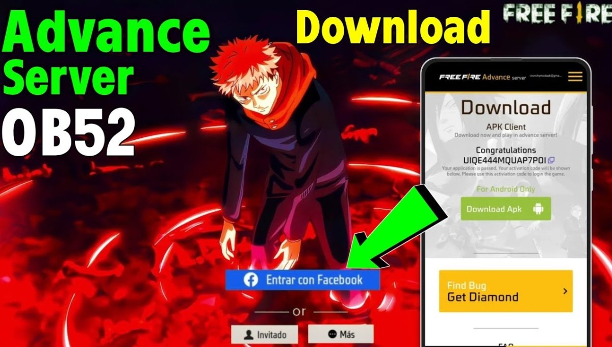 Free Fire Advance Server Download