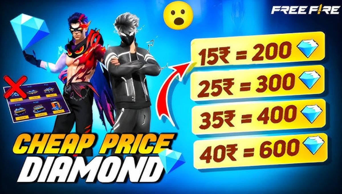 Free Fire Cheap Diamonds India
