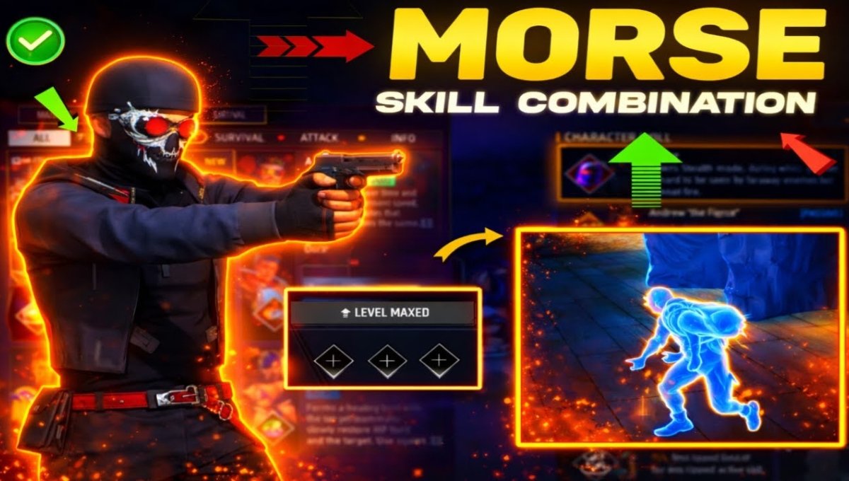 Free Fire Morse Character Combination