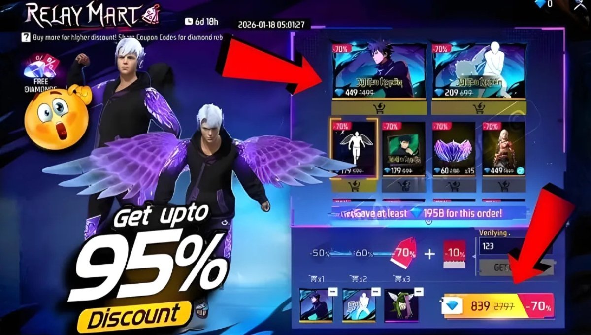Free Fire Relay Mart Discount