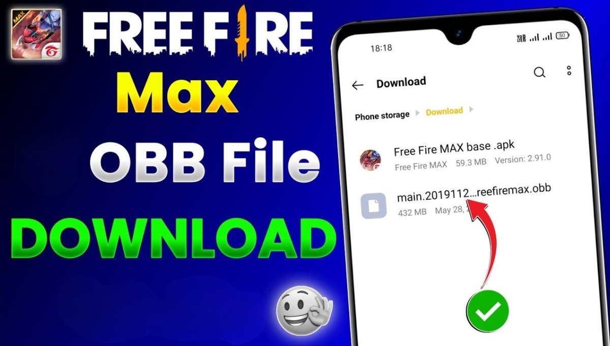 Free Fire Max OBB File Download