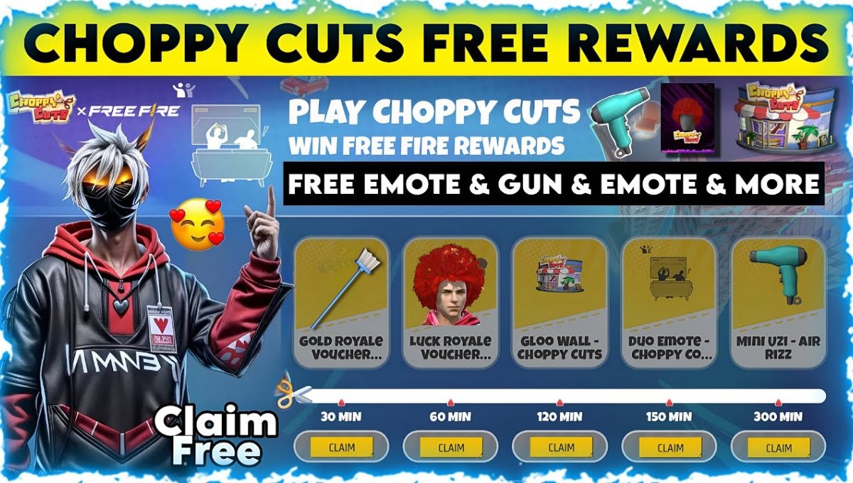 Free Fire x Choppy Cuts Event