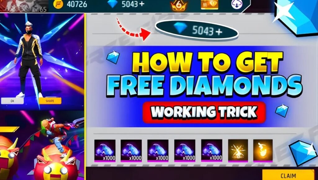 Free Fire Free 1000 Diamond Link