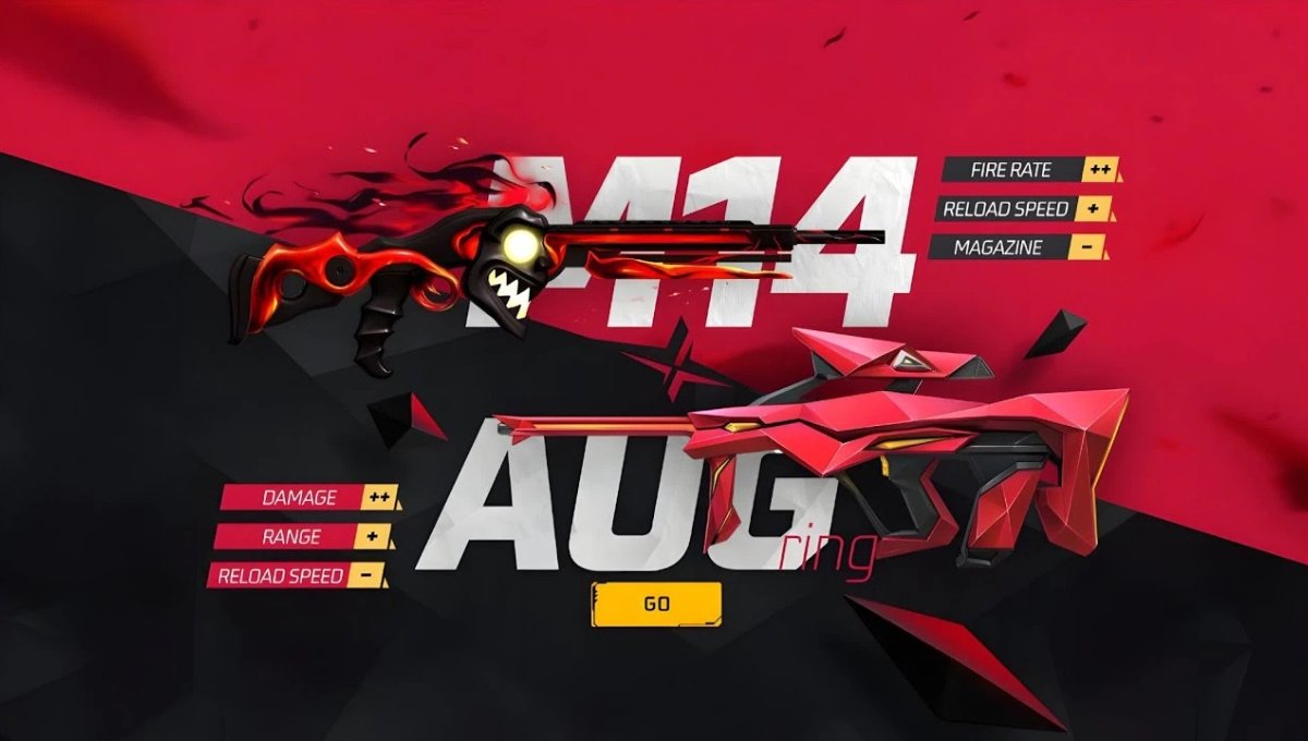 Free Fire M14 x AUG Ring Event 2026