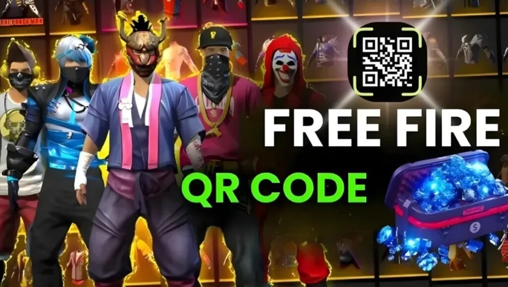 Free Fire QR Code Diamond