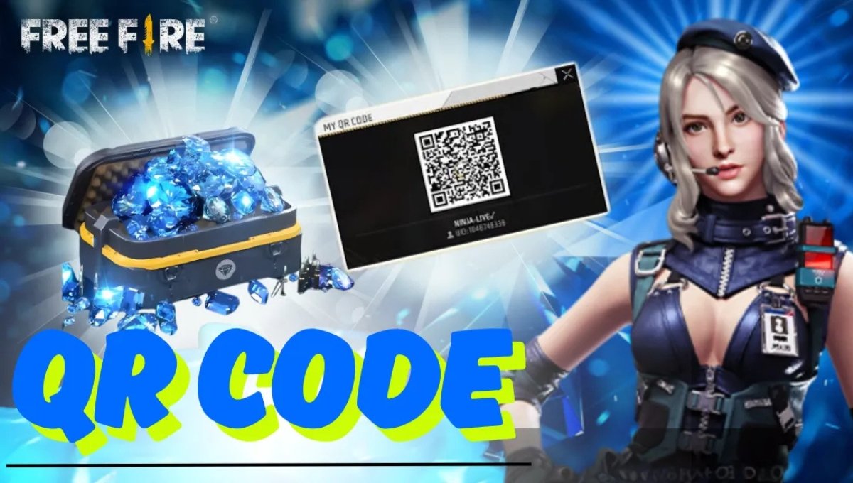 Free Fire QR Code Diamond
