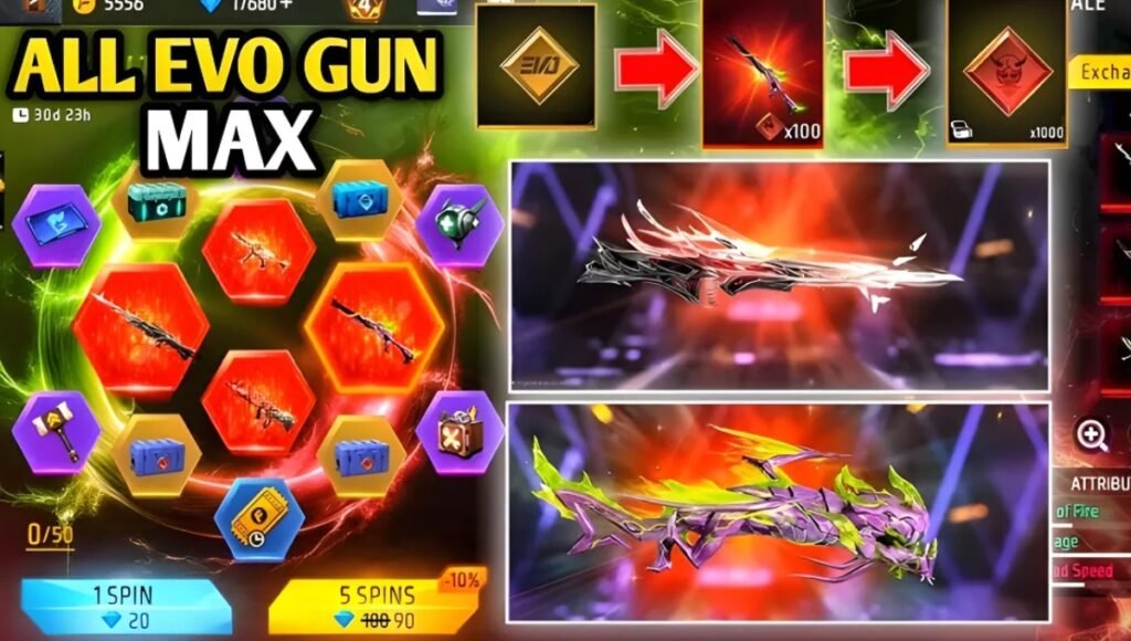 Free Fire Evo Vault Event