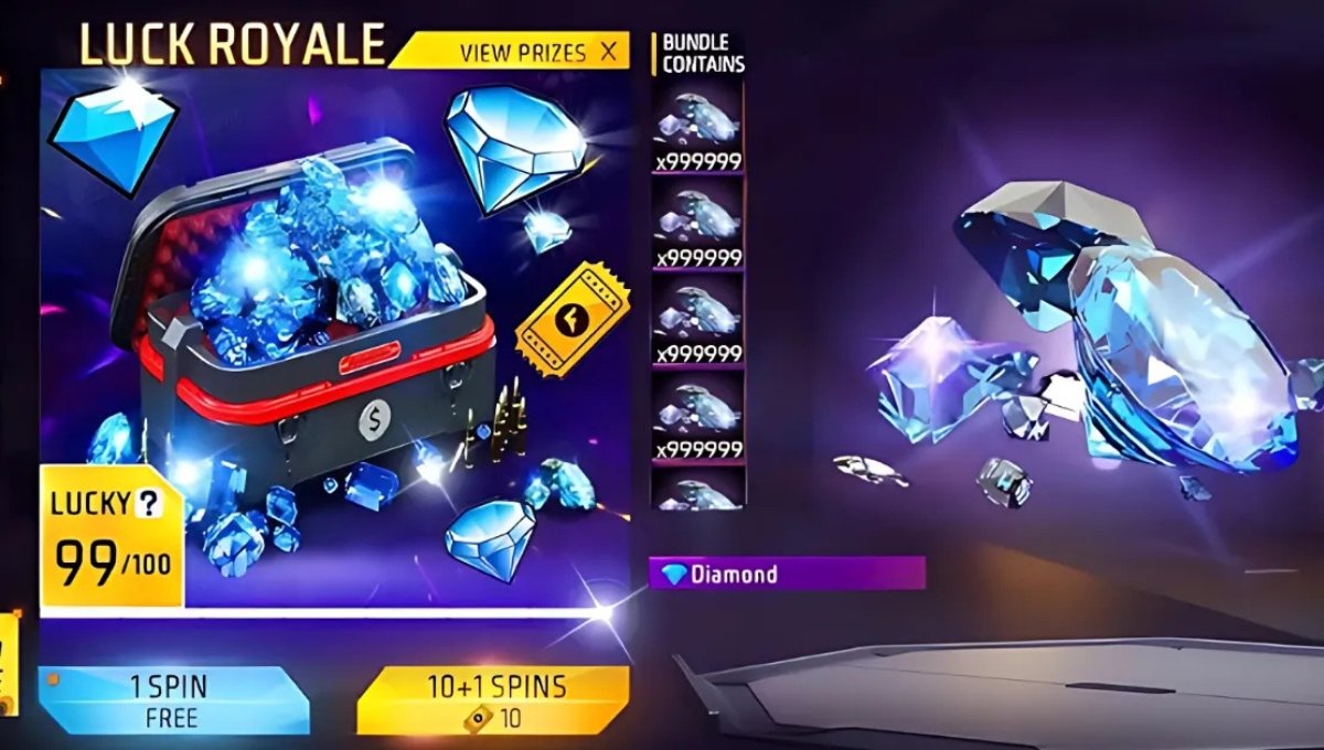 Free Fire Max Diamond 99999 APK