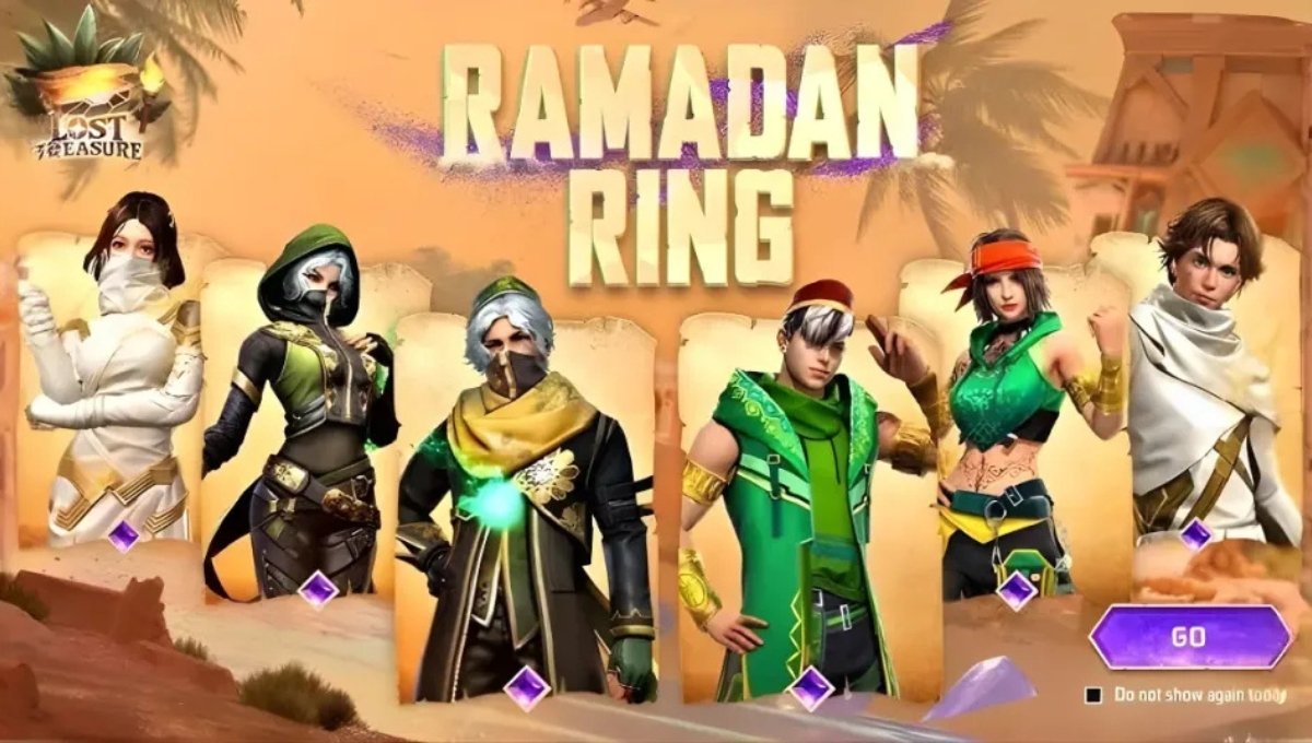Free Fire Ramadan Ring Event