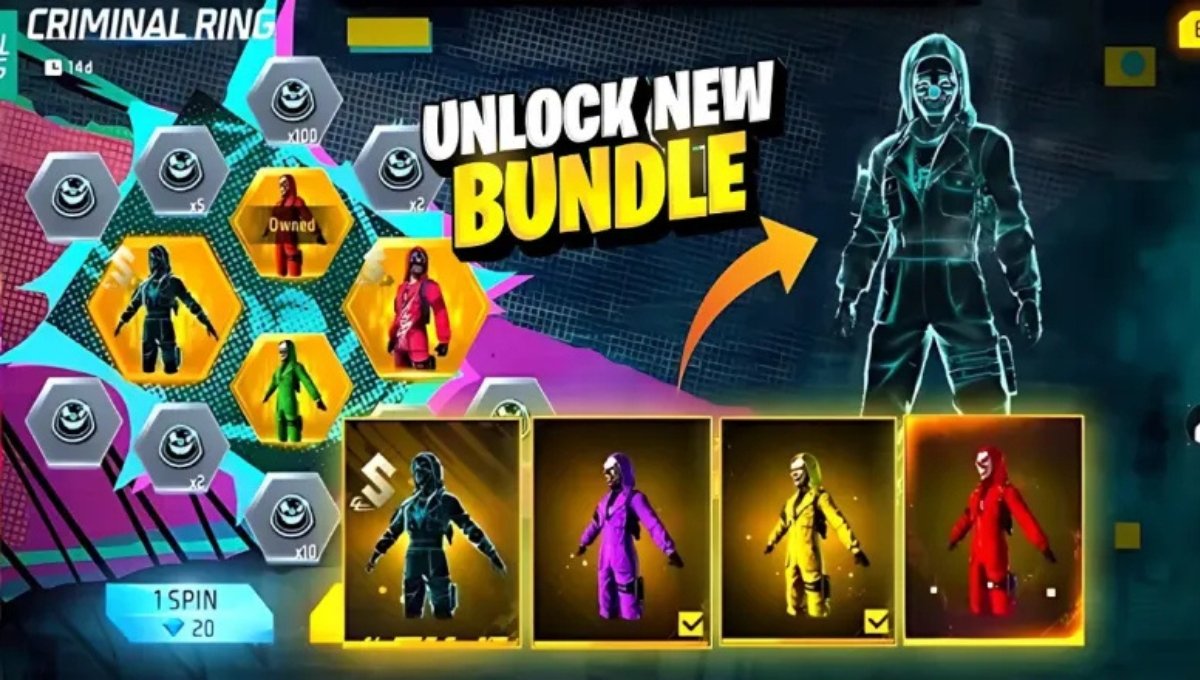 Free Fire Legendary Bundle 