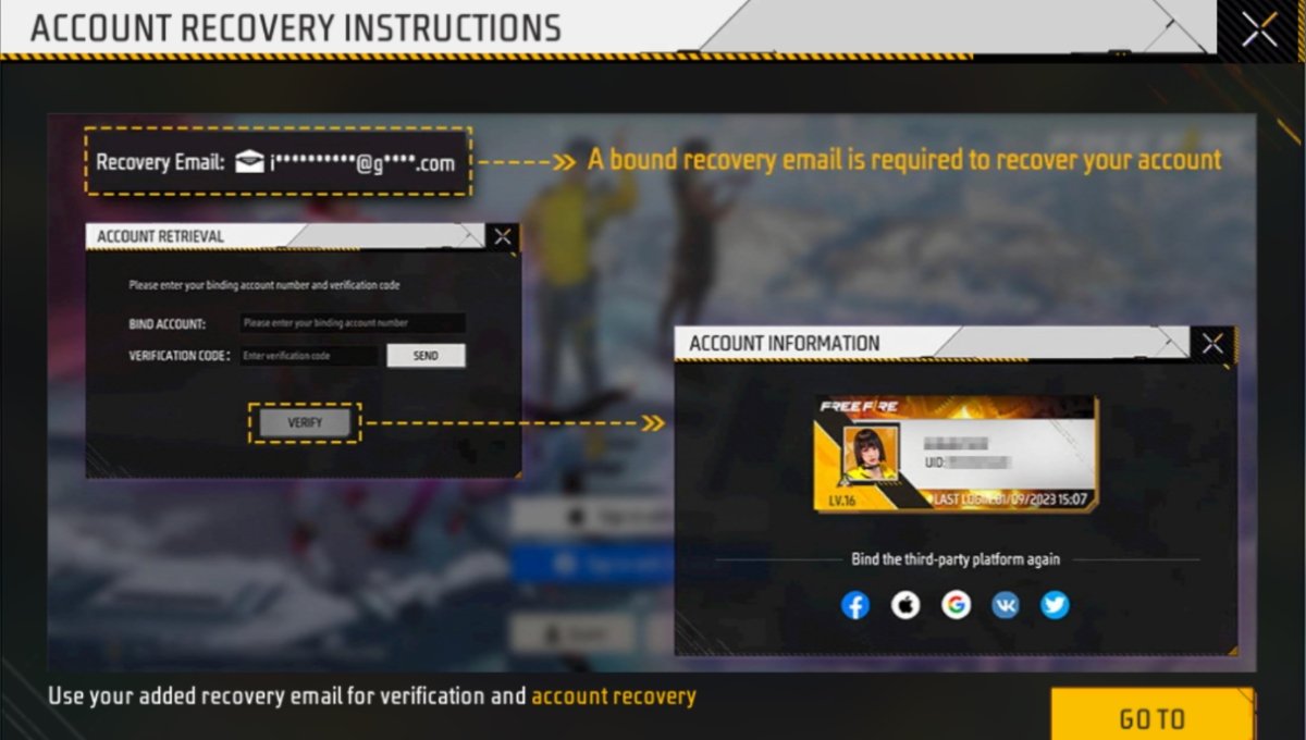 Free Fire Banned Account Fix