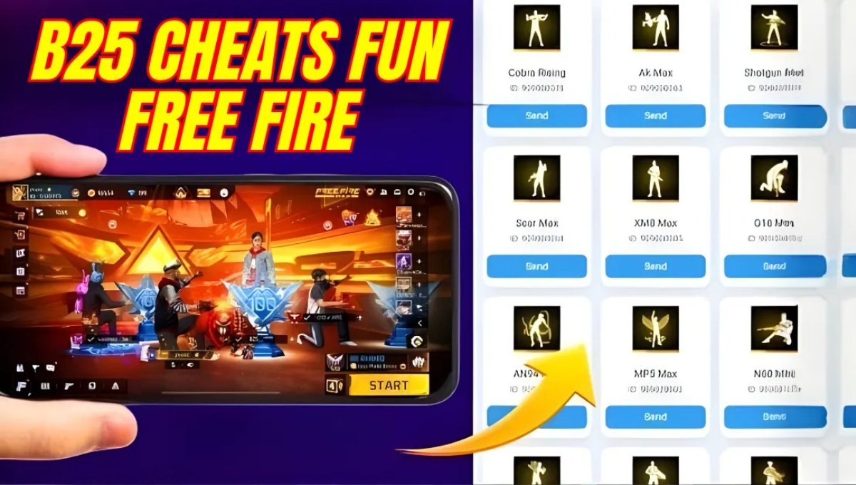 Free Fire B25 Cheats Login Android