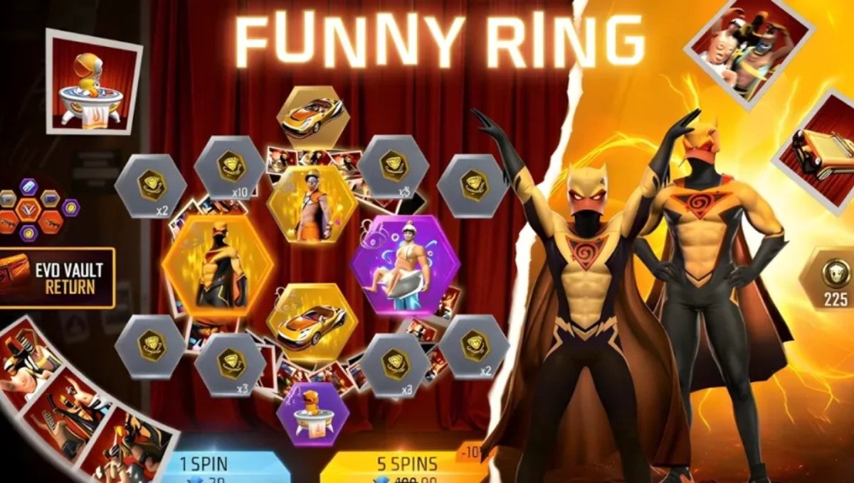 Free Fire Funny Ring Event