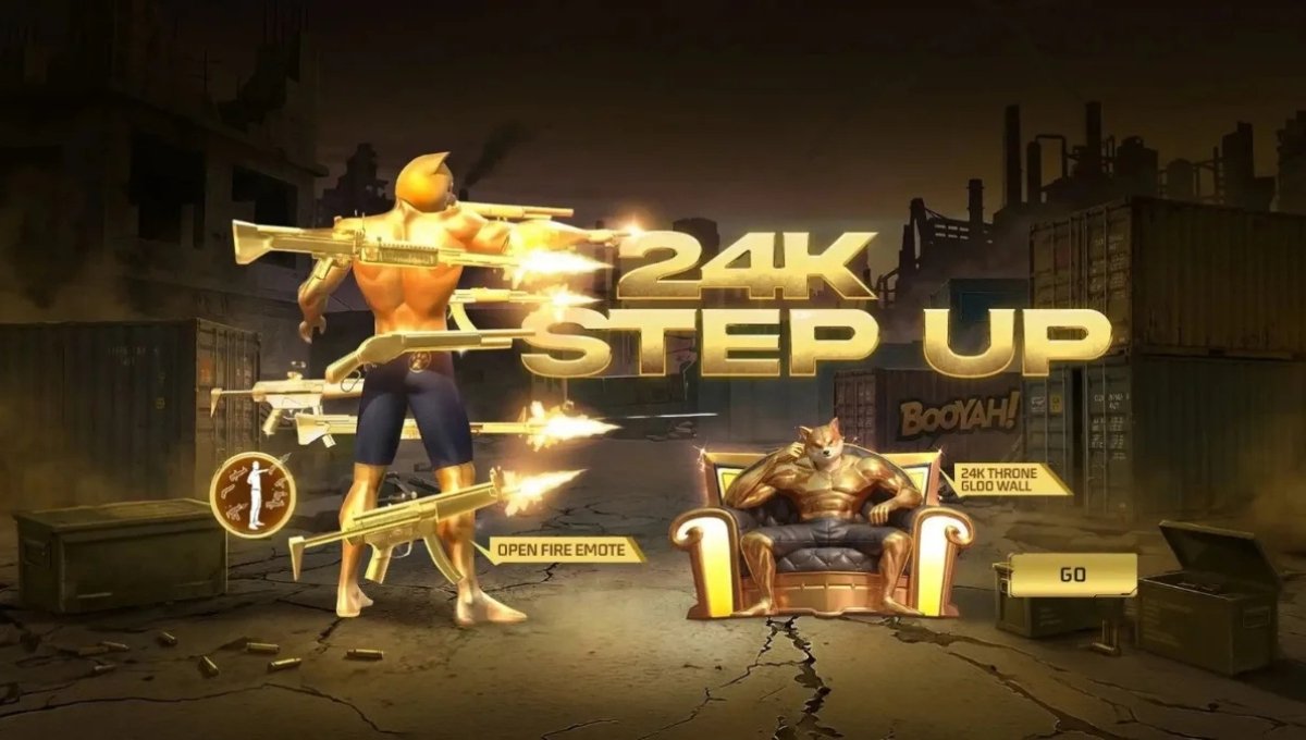 Free Fire Step Up Event