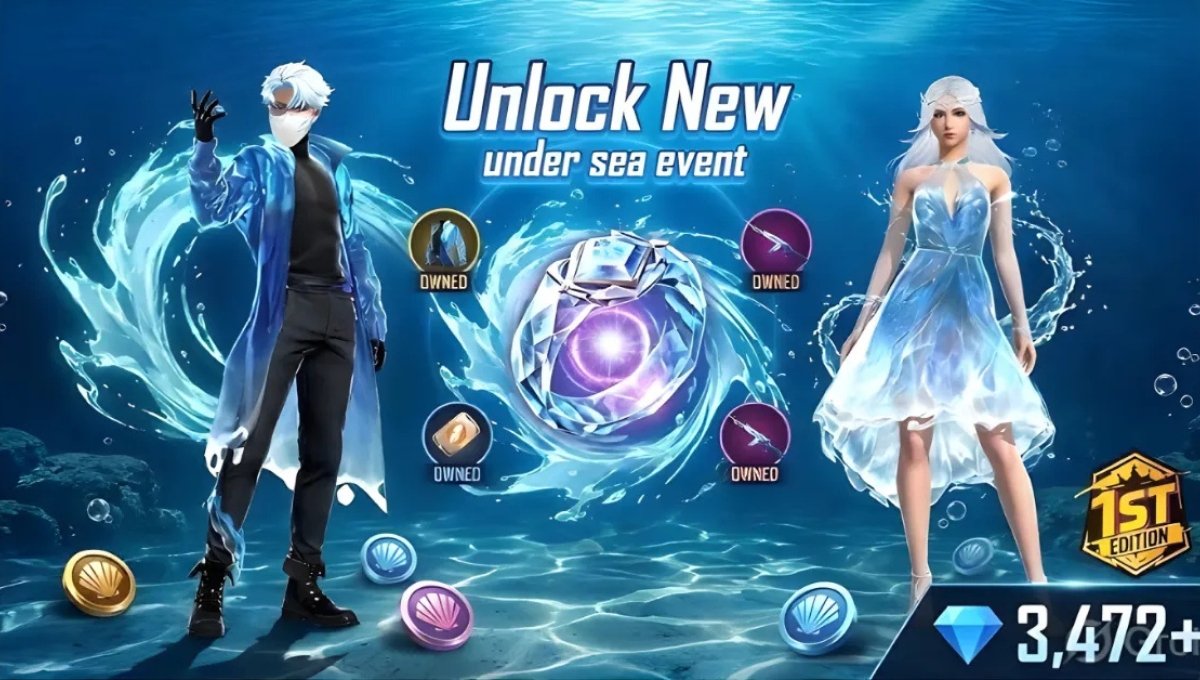 Free Fire Undersea Ring Event 