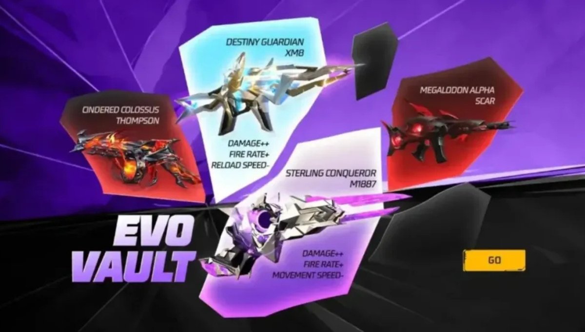 Free Fire Evo Vault Event